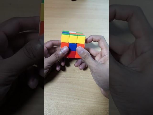3x3 Rubik's Cube solve in 8 steps #shorts #tricks
