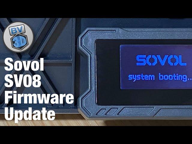 How To Update SV08 Firmware