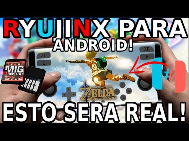 INCREIBLE! RYUJINX PARA A ANDROID Y IOS!, MIG SWITCH EL FLASHCARD para NINTENDO SWITCH! EXPLICADO