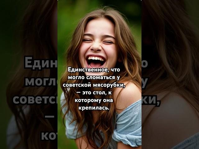 Прикол про советскую мясорубру
