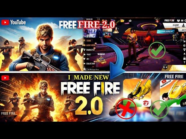 I Created a Free Fire Clone! - Free Fire 2.0 My Own Battle Royale Game @Gamingsppro ️ @GameDevRaj