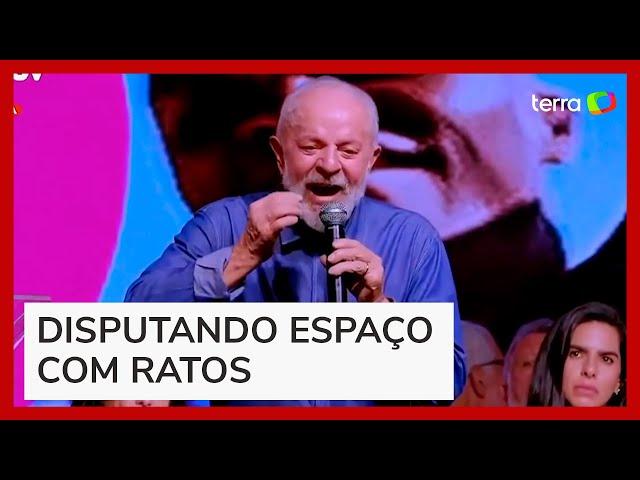 Lula chora ao lembrar de pobreza na infância: 'Disputando lugar com ratos'