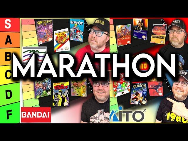 Ranking the BEST and WORST NES Games from Great Companies - Marathon