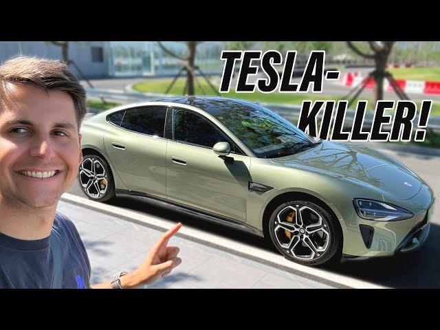 Xiaomi SU7: Testfahrt mit Tesla-Killer + Tour durch GEHEIM-Fabrik