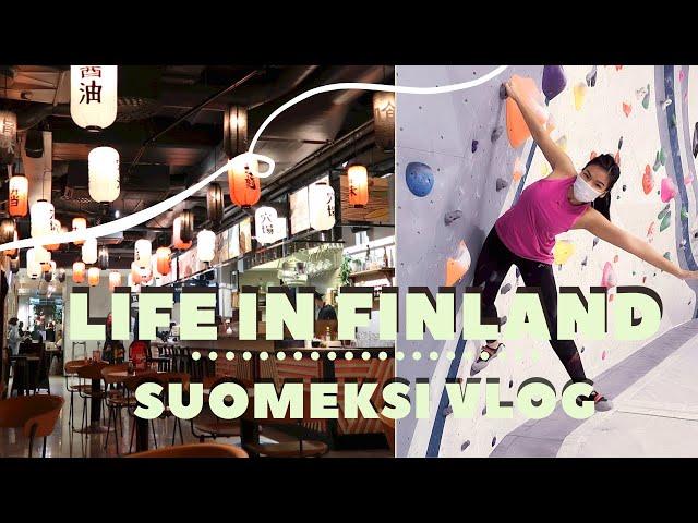 Myanmar Girl Bouldering in Finland- Mitä Teen Selviytyäkseni Pimeistä Päivistä Suomessa?| V 