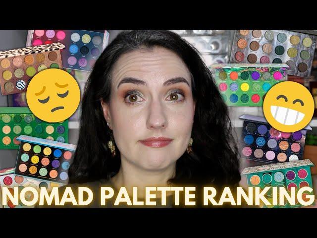 Ranking my Nomad Cosmetics Palettes!