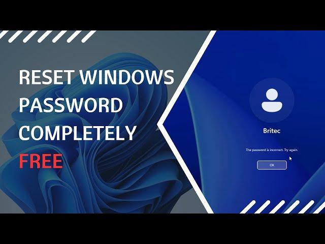 Reset Windows Password Completely FREE