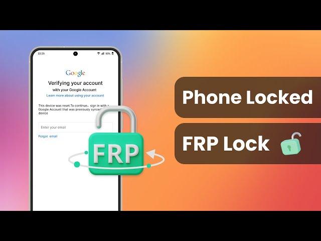[100% Worked] Phone Locked FRP Lock | How to Remove FRP Lock in 3 Steps