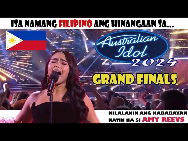 FILIPINO Singer | Australian Idol 2024 Grand Finals | Amy Reevs | #filipino #australianidol