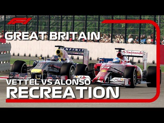 Recreating Sebastian Vettel's And Alonso's INFAMOUS Battle At Silverstone | 2014 British Grand Prix