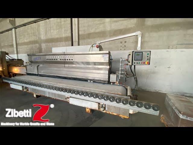 Zibetti - Used Straight Edge Polisher FOR SALE Comandulli Edilux cod. ZW485