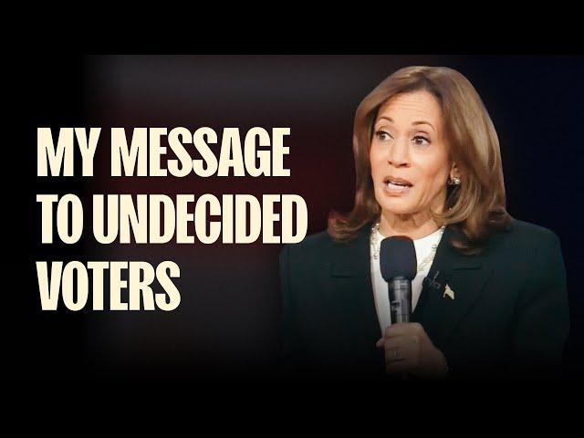 Vice President Kamala Harris' Message to Undecided Voters | CNN's Presidential Town Hall