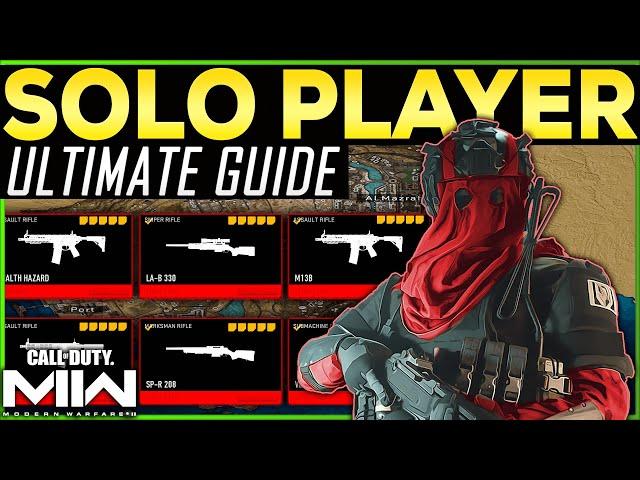 Warzone 2 DMZ SOLO PLAYER ULTIMATE GUIDE - Tips and Tricks To Get the Best Start