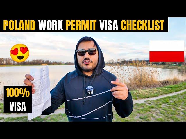 POLAND WORK PERMIT VISA CHECKLIST| How to Get Poland Work Visa from India| Fully Explained!!