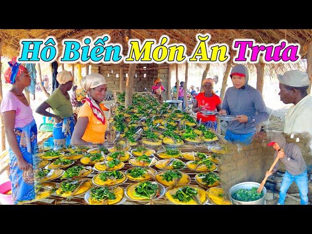Hùng KaKa ll Tự Tay Chế Biến Hàng Trăm Suất Ăn Đãi Người Dân Bản Mới Tại Nông Trại !