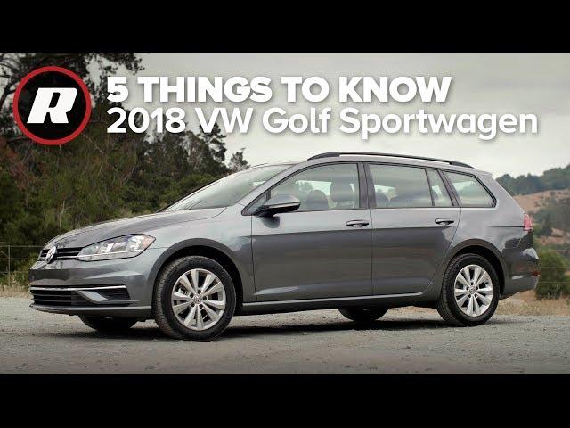 2018 Volkswagen Golf Sportwagen 4Motion: Five things to know