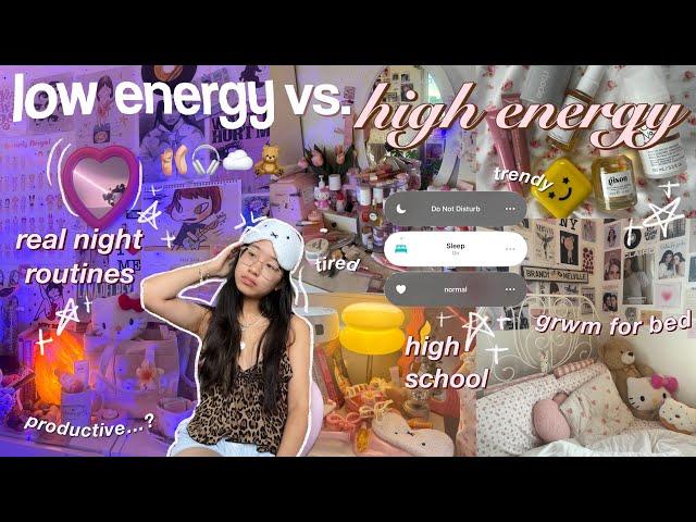 🩰 REAL *high school* NIGHT ROUTINE (junior year) 10PM˚grwm for bed, aesthetic skincare ୨ৎ 2024