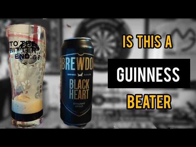 Black heart draught stout 4.1% - Brewdog - review No. 1344