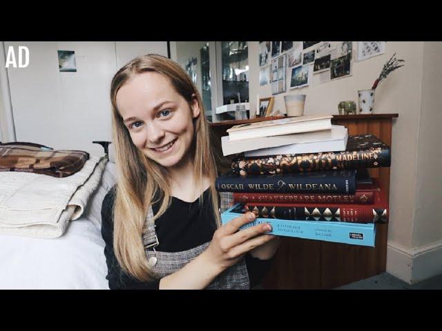 English Literature Student Book Haul (vlog)