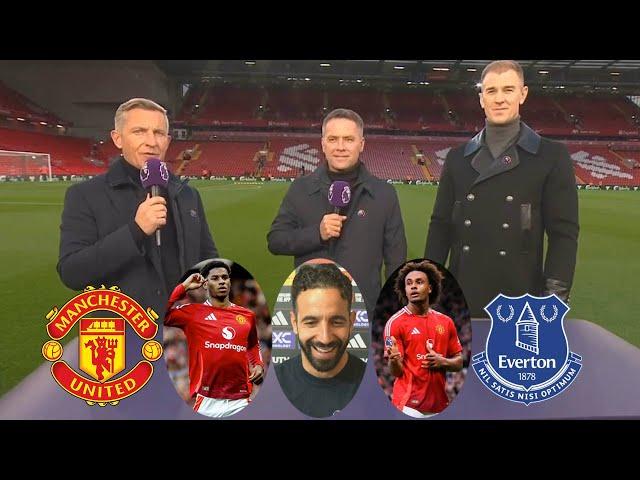 Manchester United vs Everton 4-0 Rashford And Zirkzee On Fire Goal Ruben Amorim Crazy Reaction