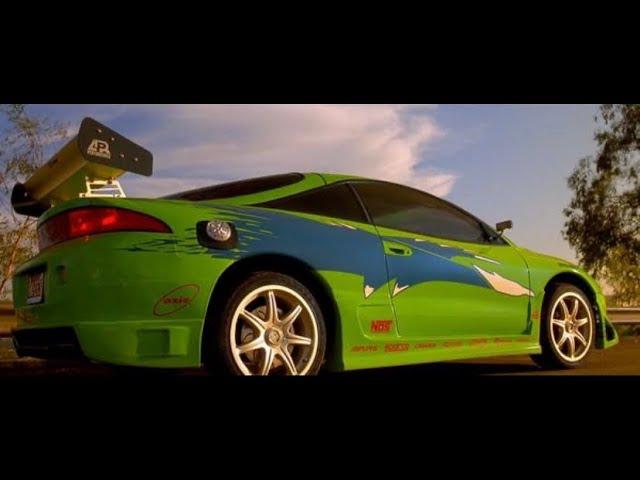 All Mitsubishi Eclipse Scenes - The Fast and the Furious