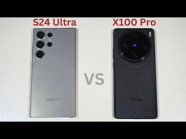 Samsung Galaxy S24 Ultra vs Vivo X100 Pro Speed Test and Camera Comparison