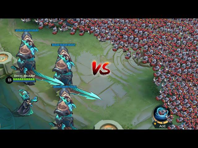 revamped vexana vs 1,000 minions (super satisfying)