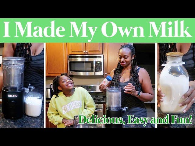 I Made My Own Almond Milk - Nut Milk Maker REAL Review: Nama M1 NOT Sponsored!