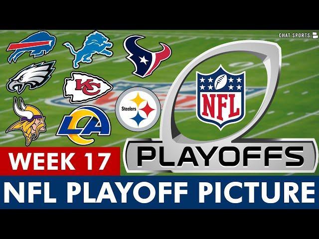 NFL Playoff Picture: NFC & AFC Clinching Scenarios, Wild Card Standings Entering Week 17 Of 2024