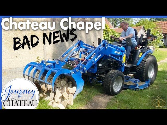 Working on Our ORIGINAL 17th Century CHATEAU Chapel and Bad News - Journey to the Château, Ep. 208