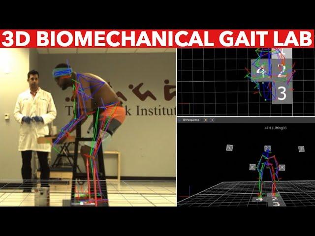 YOU’VE NEVER SEEN THIS BEFORE!! 3D Biomechanical Gait Lab