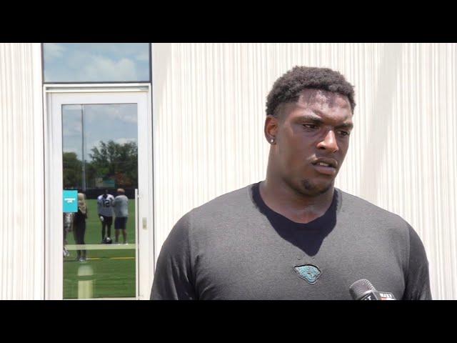 Jaguars DT Maason Smith interview OTA No. 4