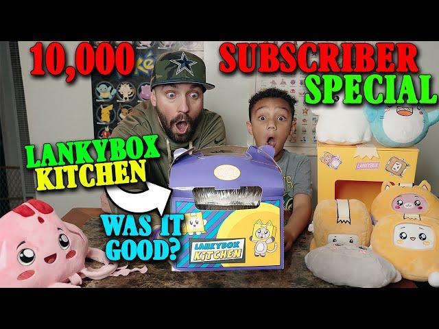 Trying *LANKYBOX KITCHEN* 10,000 Subscriber SPECIAL!