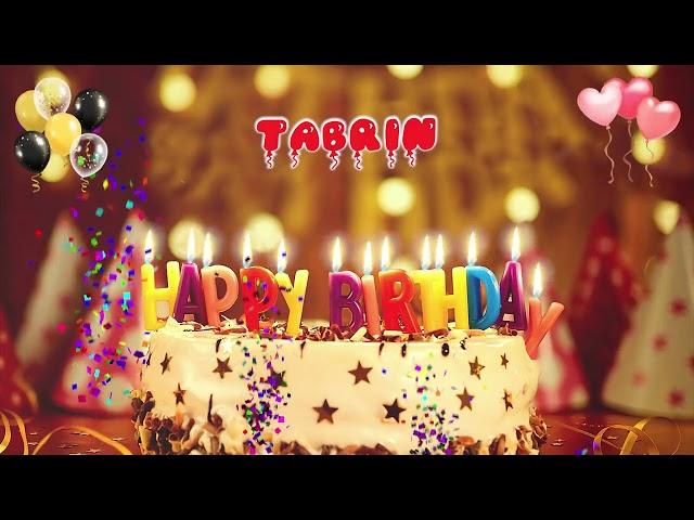 TABRIN Happy Birthday Song – Happy Birthday to You