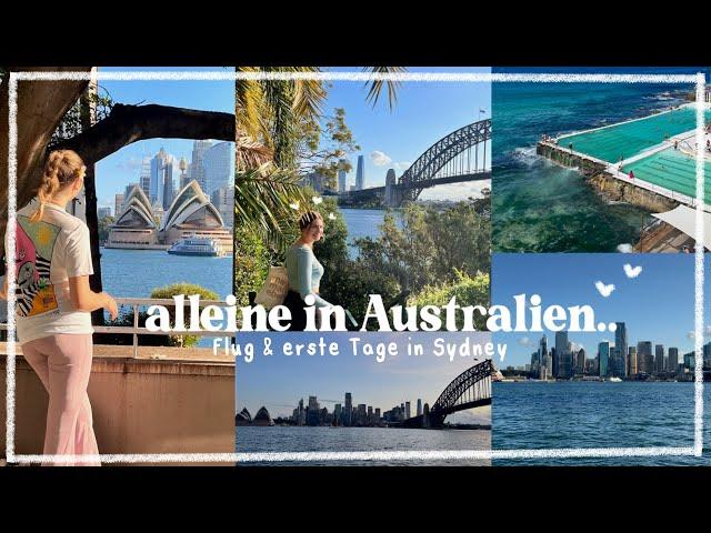 ich reise alleine nach Australien AHHH 