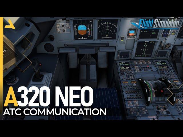 How to Get the ATC Communication for iniBuilds Airbus A320 Neo - MSFS 2020 - A320 Neo Tutorial 5