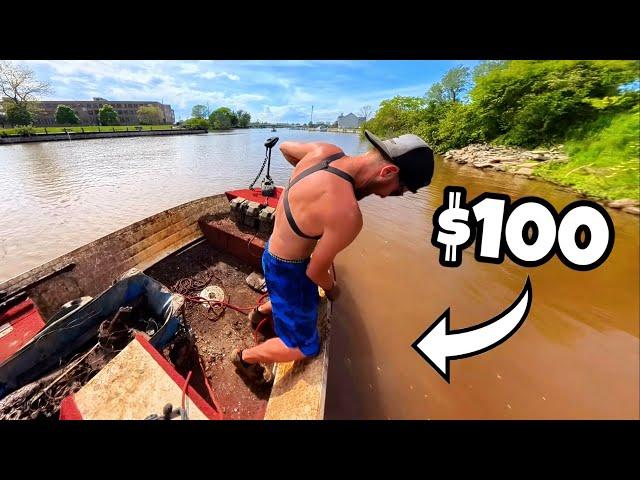 I Dropped My Biggest Magnet Under The Boat - You Won't Believe What I Found!