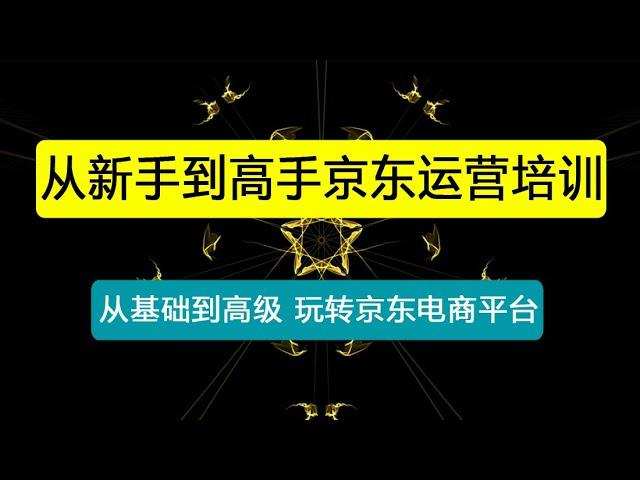 从新手到高手京东运营培训：从基础到高级 玩转京东电商平台