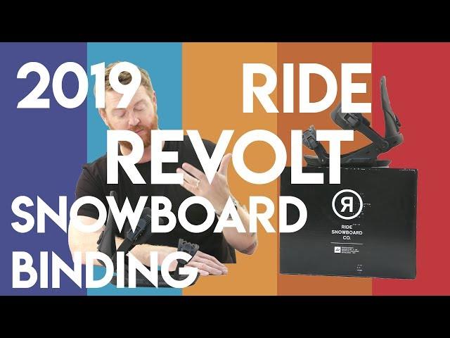 2019 Ride Revolt Snowboard Bindings Review