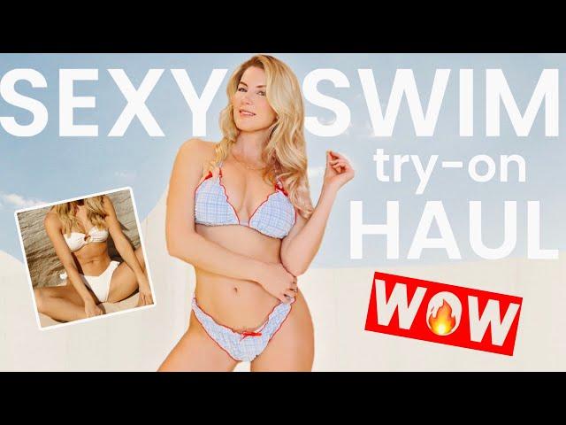 SEXY BIKINI TRY ON HAUL  | SeaMolly.com w/ Kat Wonders