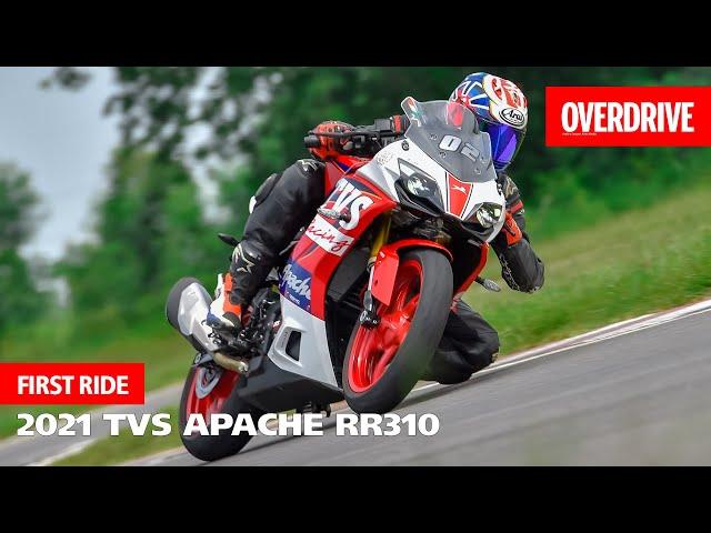 2021 TVS Apache RR310 first ride review - the 310 is race-ready! | OVERDRIVE