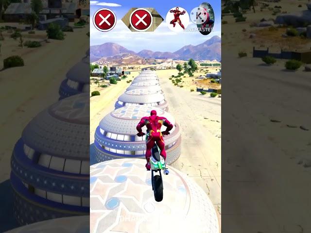 Mr. Bugs bunny vs skibidi toilet fan vs iron men vs spider men#shorts #gta