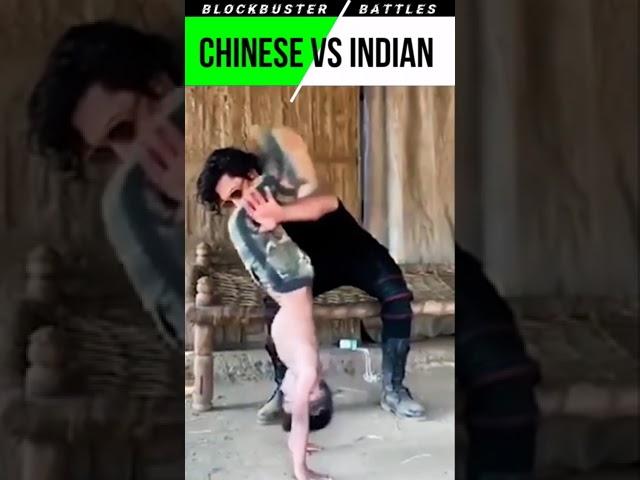 Chinese Martial Art Vs Indian Martial Arts Traning #Shorts Kung Fu Vs Kalaripayattu #shorts