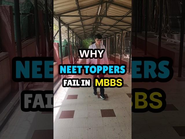 Why NEET Toppers *FAIL* in MBBS ? |#shorts #mbbs #medicalstudent #tranding #viral