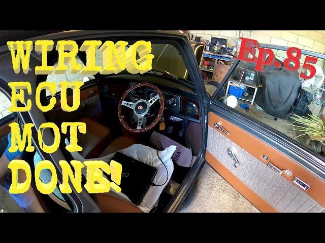 The TURBO MINI - Kev Episode 85 - ECOBOOST - WIRING ECU MOT #kev #interior #classicmini