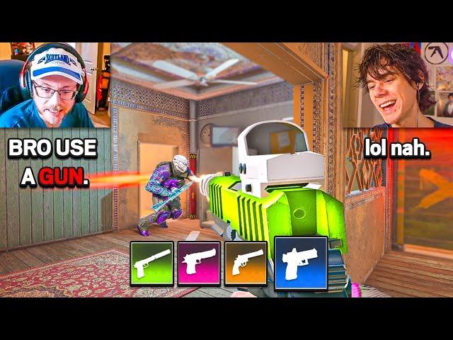 Streamer Thinks I Cheat For Only Using PISTOLS (PART 2)