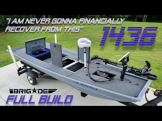 JAW DROPPING JON BOAT TO BASS BOAT FULL BUILD | From Start to Finish