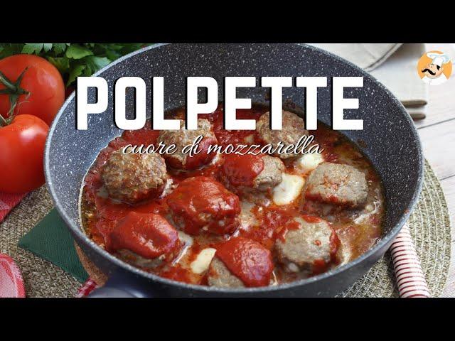 Polpette con cuore di mozzarella - PetitChef.it