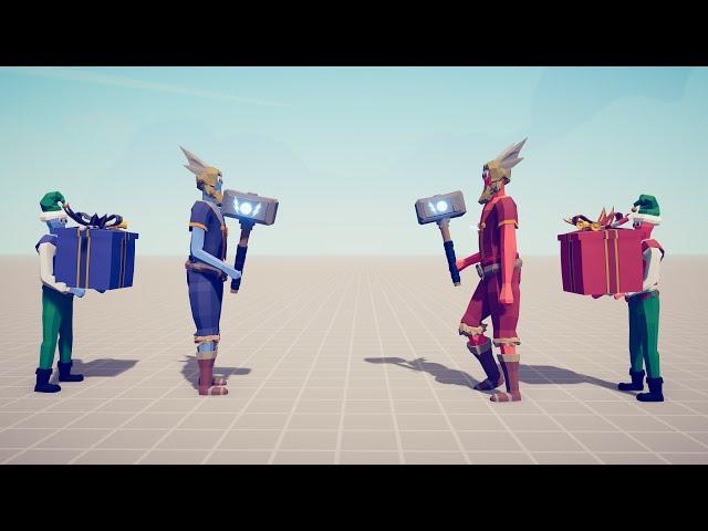 ELF & EVERY UNIT vs ELF & EVERY UNIT - Totally Accurate Battle Simulator TABS