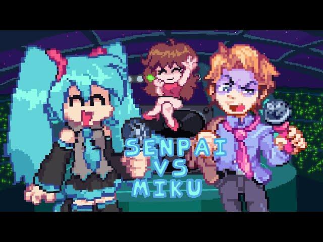 Endurance but miku and senpai Sings It (Endurance FNF Cover )